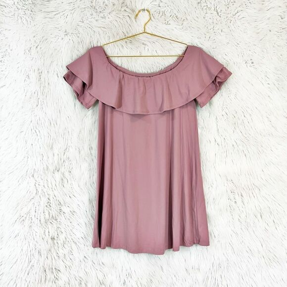 Susana Monaco Dresses & Skirts - Susana Monaco ruffle off the shoulder dress
